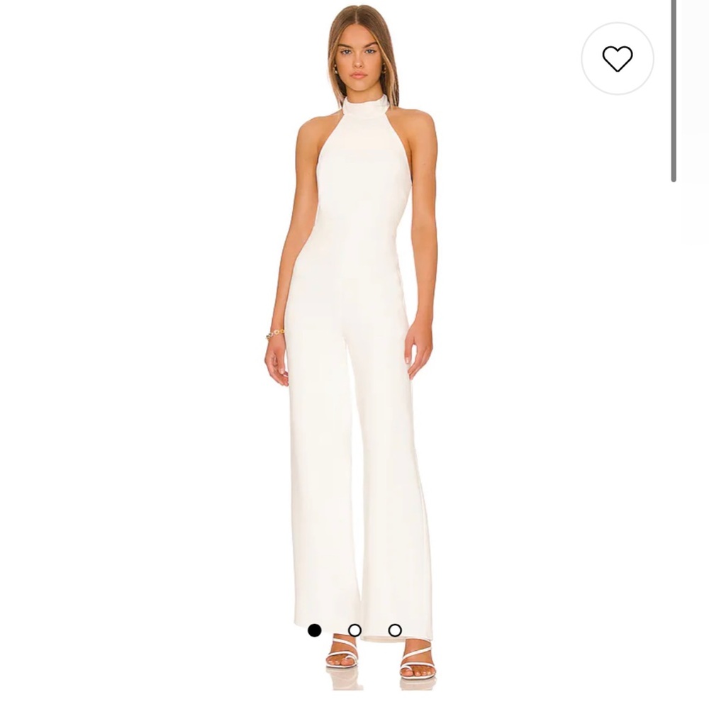 Heather Jumpsuit in White